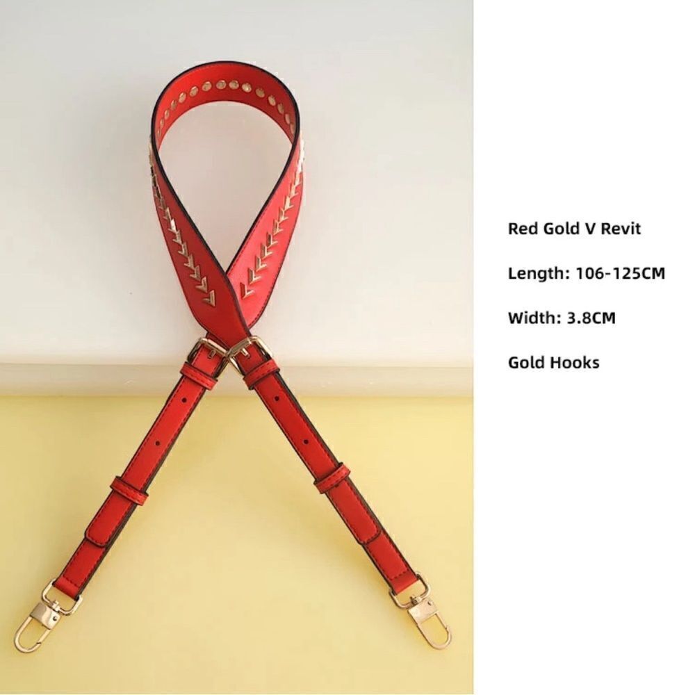 RED long shoulder Strap